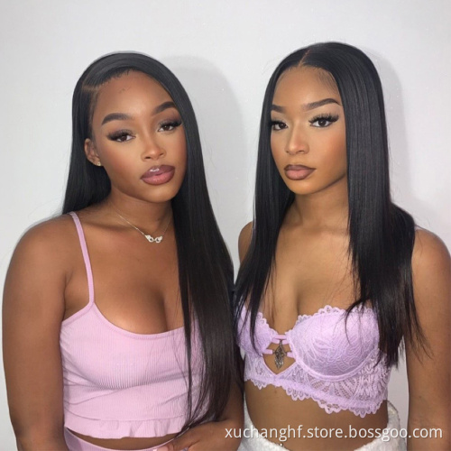 150% 220% Lace Frontal Human Hair Wigs For Black Women,Wholesale Price Brazilian Virgin Hair Transparent Lace Front Wig